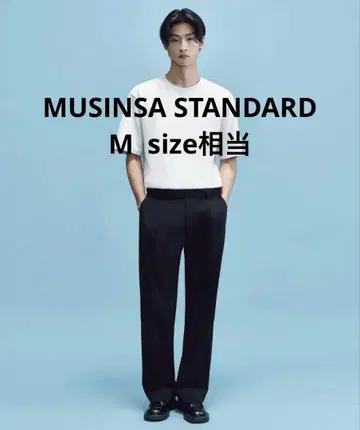 [ 미사용 ] MUSINSA STANDARD WIDE SLACKS 29