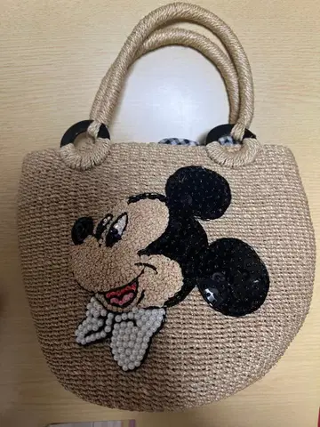 Disney BEAMS 미키 바스켓백