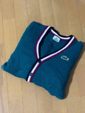 라코스테 그린 가디건 5 L 사이즈