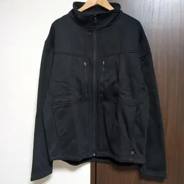 블랙 풀 집업 플리스 자켓