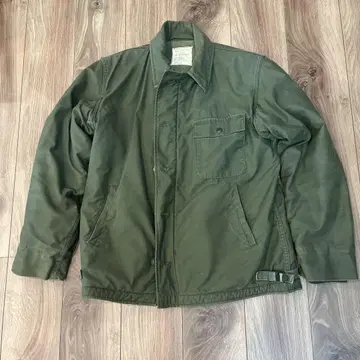 실물 A-2 덱 자켓 80S 빈티지
