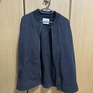 corn 블랙 노카라 자켓 L 사이즈
