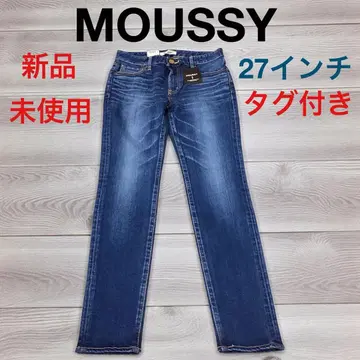 MOUSSY 스키니 데님 27인치 새상품 미사용 택 포함 [ 마우지 ]
