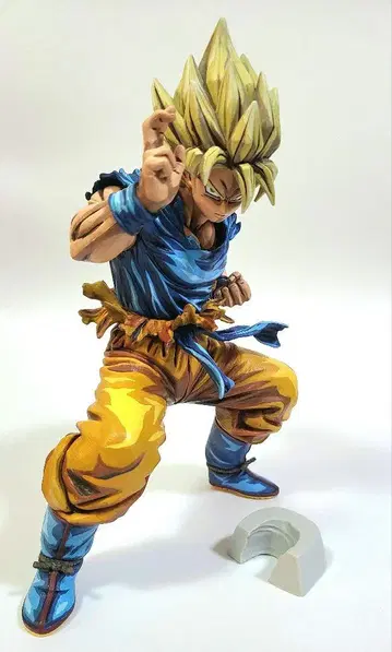 드래곤볼 THE 20TH FILM 손오공 리페인트 이차원 채색