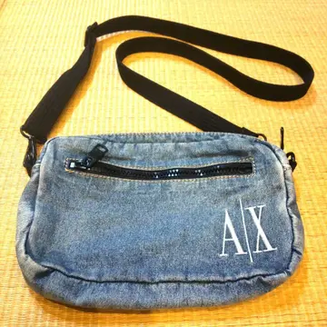 ARMANI EXCHANGE A|X 데님 숄더백