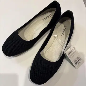 steppi 스테 다크 네이비 발레 펌프스