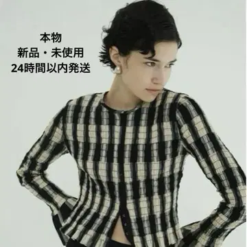 CLANE SHIRRING DESIGN BLOUSE