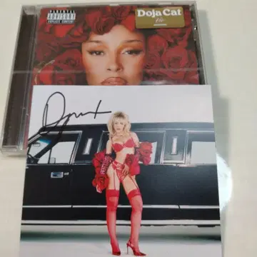 Doja Cat Live 사인 포함 엽서 포함