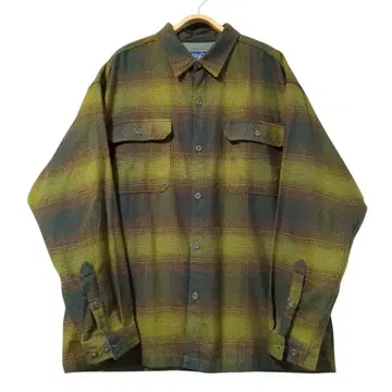 새상품 미사용 Patagonia 옴브레 헤비 플란넬 셔츠 L