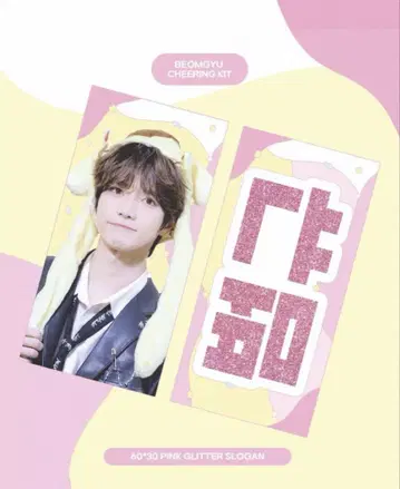 txt 범규 슬로우 마스터 핑크