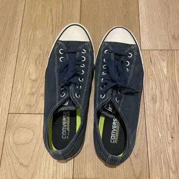 CONVERSE 네이비 스니커즈 cons 펀칭