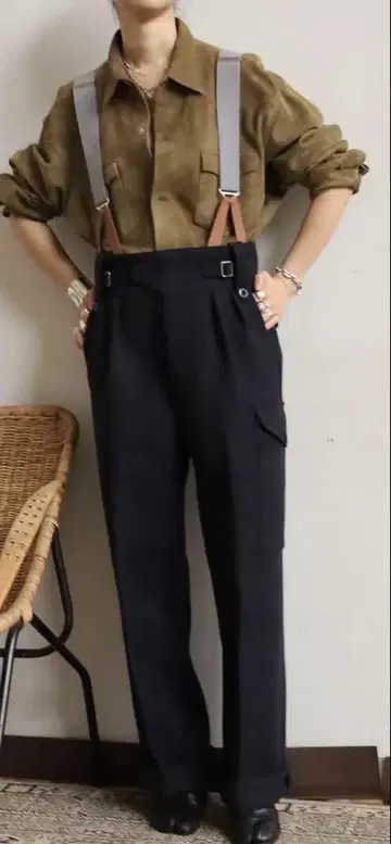 HOWIE 살로펫 팬츠 블랙