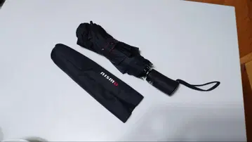 nismo 자동 우산 접이식 블랙
