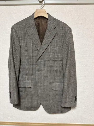 아자부 테일러 azabu tailor 셋업 수트 글렌체크