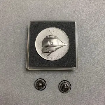 철도 배지 3점
