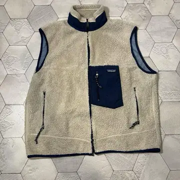 레어 XL patagonia 레트로X 베스트 USA제 98년 내추럴