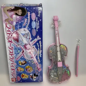 BANDAI 드림 레슨 라이트 & 오케스트라 바이올린 핑크