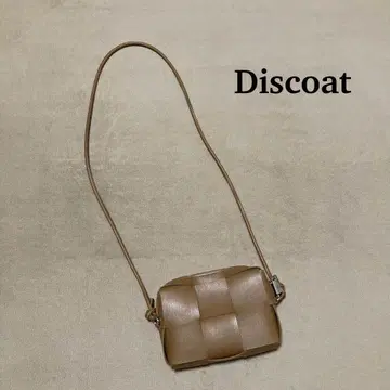 Discoat 메쉬 미니 숄더백 카멜