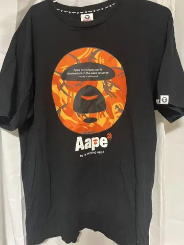 Aape 그래픽 T셔츠 L 사이즈