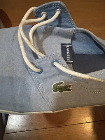 LACOSTE 라이트 블루 캐주얼 슈즈