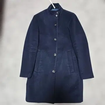 EDIFICE 뉴질랜드 울 캐시미어 혼방 네이비 코트 클리닝 완료