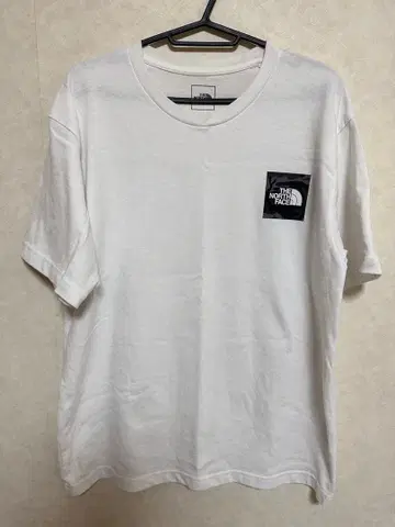 THE NORTH FACE 화이트 T셔츠 L
