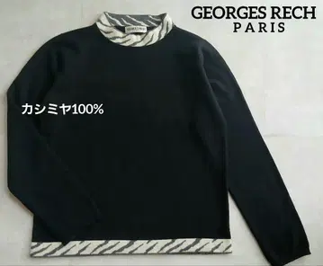 GEORGES RECH 캐시미어 100% 니트 블랙