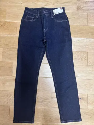 새상품 UNIQLO 스트레치 슬림 스트레이트 데님 25