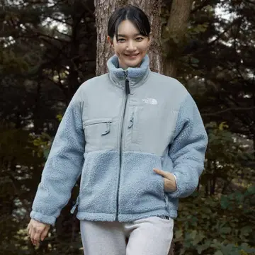 **THE NORTH FACE 플리스 자켓 블루 95(M)**