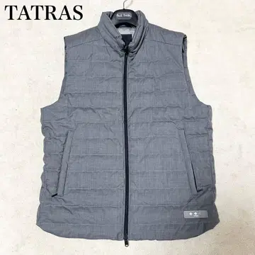 타트라스 TATRAS 다운 베스트 화이트 구스다운 그레이 라이트 다운
