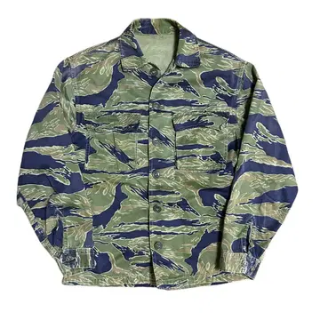 60s 레어 베트남 타이거 스트라이프 밀리터리 자켓 오리지널