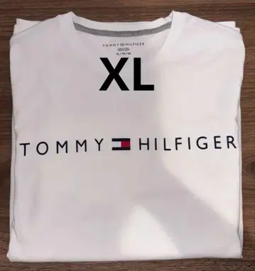 TOMMY HILFIGER 화이트 T셔츠 XL