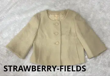 STRAWBERRY-FIELDS 페플럼 자켓