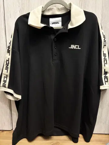JINCL 피케 셔츠 블랙/베이지