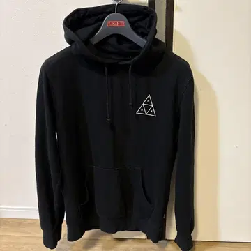 HUF 블랙 후드티 S 사이즈