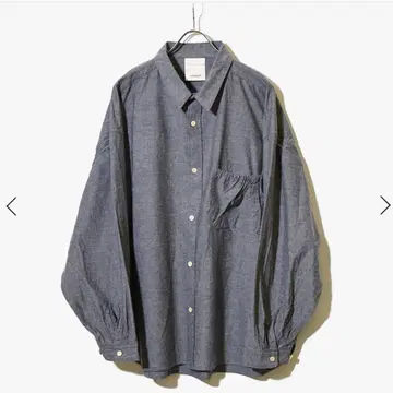 refomed 리포메드 WRIST PATCH WIDE SHIRT