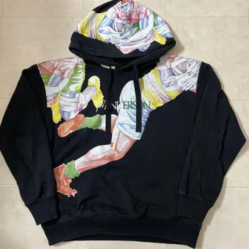 JW ANDERSON 남성용 후드티 블랙 L