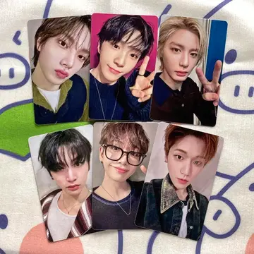 한국 BOYNEXTDOOR 전원 후쿠오카 회장 한정판 트레이딩 카드 6장