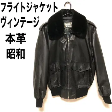 천연 가죽 빈티지 플라이트 자켓 가죽 자켓 타입 G-1
