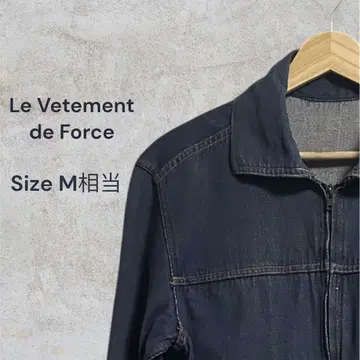 60sLE VETEMENT DE FORCE 스윙탑 데님 자켓