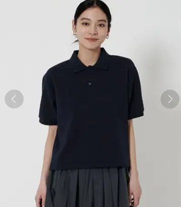 코튼 폴리에스테르 블렌드 컴팩트 피케 셔츠