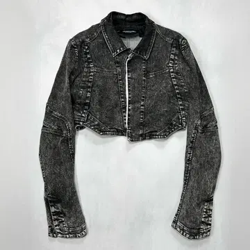 JULIUS - prism denim cropped jacket