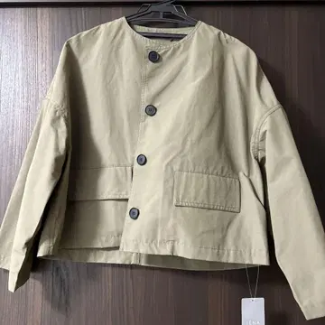 IENA 노카라 자켓 베이지