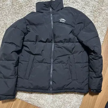 블랙 다운 자켓 M 사이즈