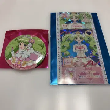 프리파라 대프리파라전 캔뱃지 프리티켓풍 클리어 카드 파루루
