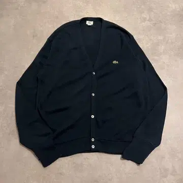 LACOSTE 80s~ made in USA Acryl cardigan