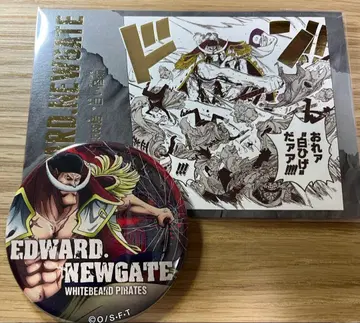 흰 수염 동료 캔뱃지 ONEPIECE 원피스 정상전쟁 효과음 엽서