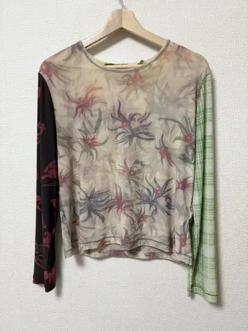 chopova lowena 24ss 메쉬 상의