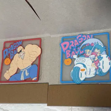 드래곤볼 클리어 러버 코스터 2종 세트