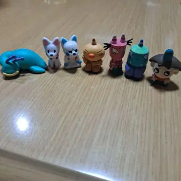 오쟈루마루 기다림 캡슐 토이 7체 세트